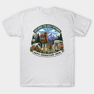 Outdoors hiking dad T-Shirt